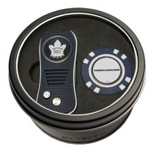 Team Golf Toronto Maple Leafs Switchfix Divot Tool и набор чипов для гольфа Team Golf