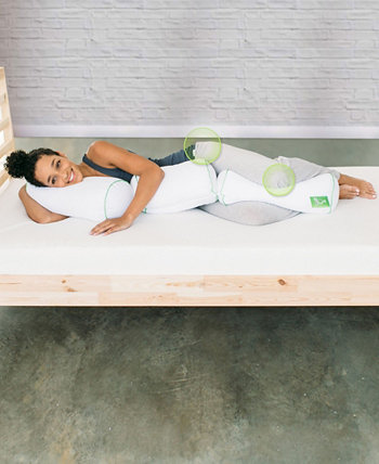 Многопозиционная подушка для тела Sleep Yoga - один размер подходит всем Rio Home Fashions