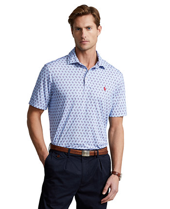 Men's Classic-Fit Performance Jersey Polo Shirt Ralph Lauren