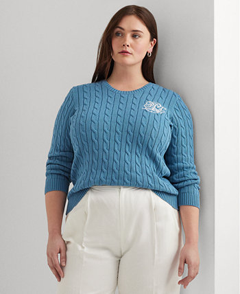 Plus Size Cable-Knit Sweater LAUREN Ralph Lauren