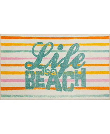 Prismatic Life — пляжный коврик размером 2 фута 6 x 4 фута 2 дюйма Mohawk