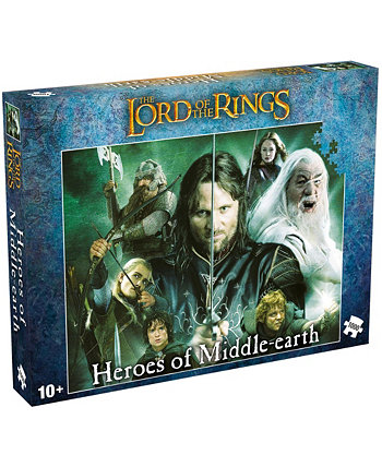 Lord of the Rings 'Heroes of Middle Earth' Puzzle Set, 1000 Piece Top Trumps