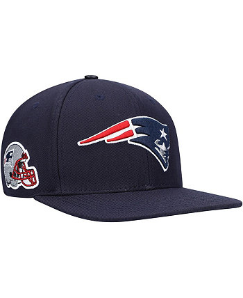 Мужская темно-синяя бейсболка с логотипом New England Patriots Snapback Pro Standard