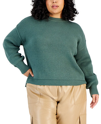 Модный свитер со швом больших размеров And Now This