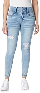 Женские Прямые Джинсы WallFlower Sassy Skinny High-Rise Insta Soft (Стандарт и Плюс) WallFlower