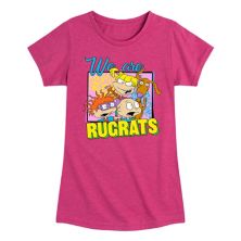 Футболка Nickelodeon We Are Rugrats для девочек 7–16 лет с рисунком Nickelodeon