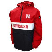 Мужской пуловер-анорак Nebraska Cornhuskers Alpha Anorak Club Franchise Club