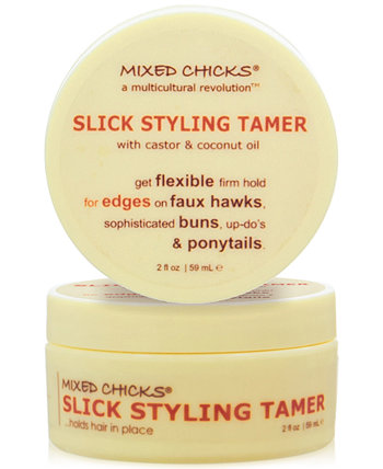 Slick Styling Tamer, 2 унции, от PUREBEAUTY Salon & Spa Mixed Chicks