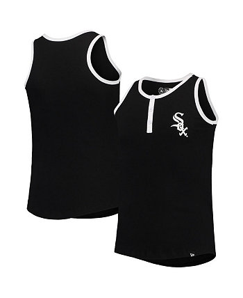 Детская Майка New Era Черная Chicago White Sox Henley New Era