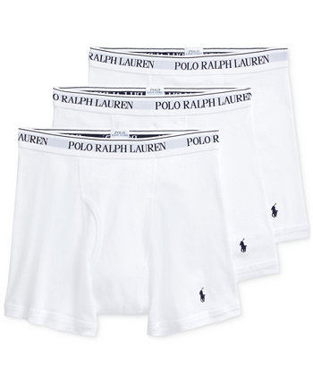 Мужские боксеры Polo Ralph Lauren, классические, из хлопка, набор из 3 шт Polo Ralph Lauren