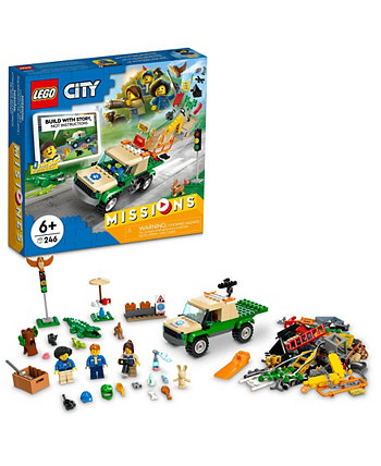 Городские Миссии По Спасению Диких Животных 60353 – Веселый и Интерактивный Конструктор Lego