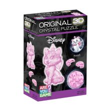 3D Crystal Puzzle - Disney Marie (розовый): 45 шт. AREYOUGAMECOM