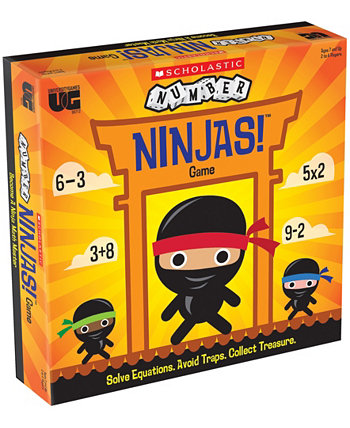 Университетские игры Scholastic - набор игр Number Ninjas, 113 предметов Areyougame