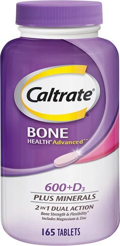 600+D3 Plus Minerals Bone Health Advanced -- 165 таблеток Caltrate