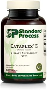 Standard Process Inc. Cataplex E - Whole Food RNA Supplement and Antioxidant with D-Alpha Tocopherol Vitamin E, Beet Root, Ascorbic Acid, Inositol, Selenium, and Honey - 90 Tablets Standard Process Inc.