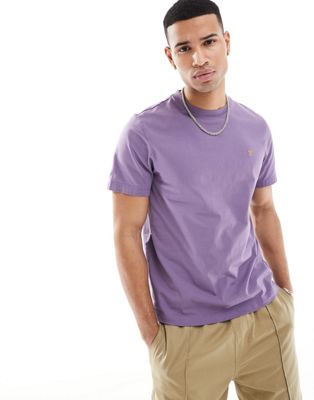 Фиолетовая футболка Farah Danny Farah