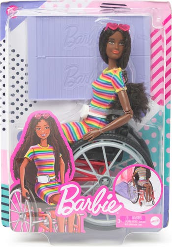Кукла Barbie Fashionista в инвалидном кресле Mattel