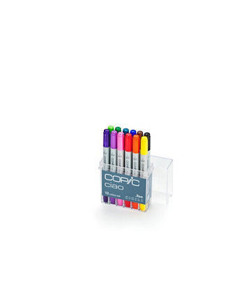 Ciao Marker Set, Basic, 12-Piece Copic