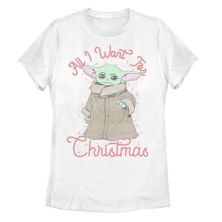 Детская футболка «Звёздные войны: мандалорское рождество» для юниоров Star Wars