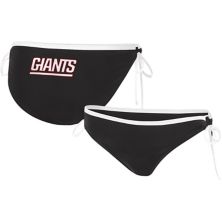 Женские плавки бикини G-III 4Her черного цвета New York Giants Perfect Match от Carl Banks G-III