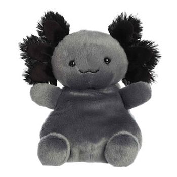 Aurora Small Black Palm Pals Party Sized 8" Onyx Axolotl Adorable Stuffed Animal Palm Pals