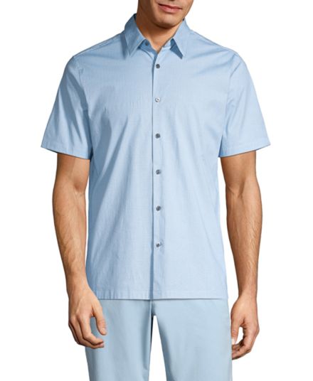 Рубашка стандартного кроя Irving с короткими рукавами и принтом Saxon Theory