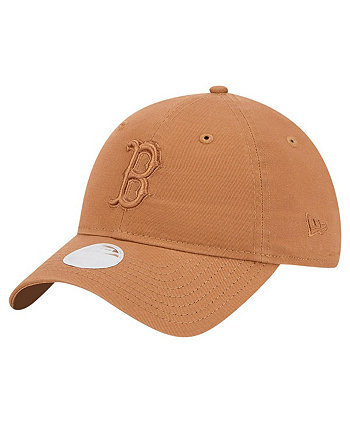 Бейсболка New Era Women's Brown Boston Red Sox Color Pack 9TWENTY Adjustable Hat New Era