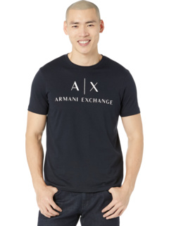 Футболка с логотипом AX ARMANI EXCHANGE