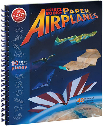 Ремесленный набор "Книга бумажных самолетиков Klutz" Klutz