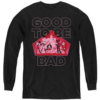 Dc Comics Superhero Girls Good To Be Bad Youth Long Sleeve Sweatshirt Licensed Character