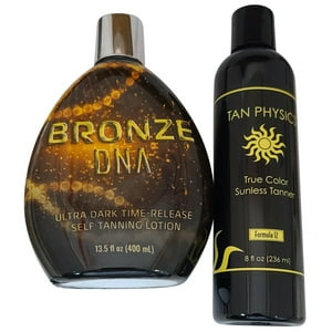 Bronze DNA Sunless Self Tanner & Sunless Self Tan Physics Tanning Lotion Tan Physics Store/Bronze DNA Store