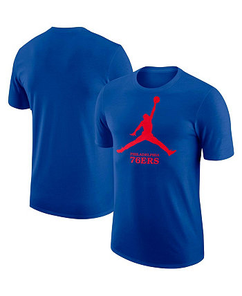 Мужская футболка Royal Philadelphia 76ers Essential Jordan
