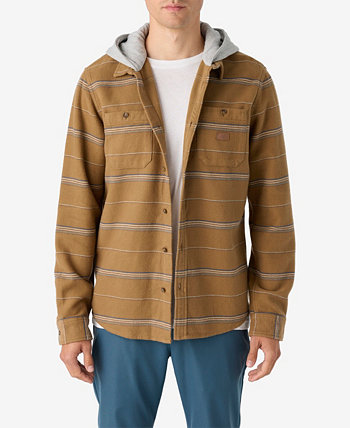 Мужская Повседневная рубашка O'Neill Landmarked Stripe Hooded Flann O'Neill