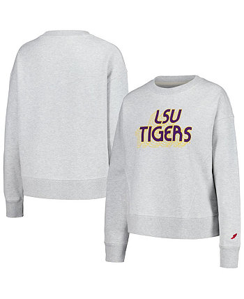 Женский свободный пуловер Ash LSU Tigers League Collegiate Wear