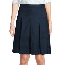 Women's Lands' End School Uniform Box Pleat Skirt Lands' End