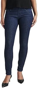 JAG Jeans Women's Petite Nora Mid Rise Skinny Pull-on Jeans, Ink, 14 Petite Jag