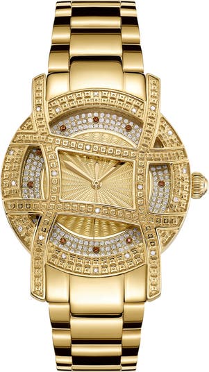 Женские часы Olympia 10 Years Anniversary с бриллиантовым браслетом, 37 мм, 0,20 карата JBW