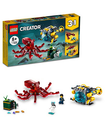 Конструктор Creator 3 in1 Sunken Treasure Mission 31130 LEGO®