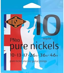 Rotosound PN10 Pure Nickel Electric Guitar Strings (10-46) ROTOSOUND