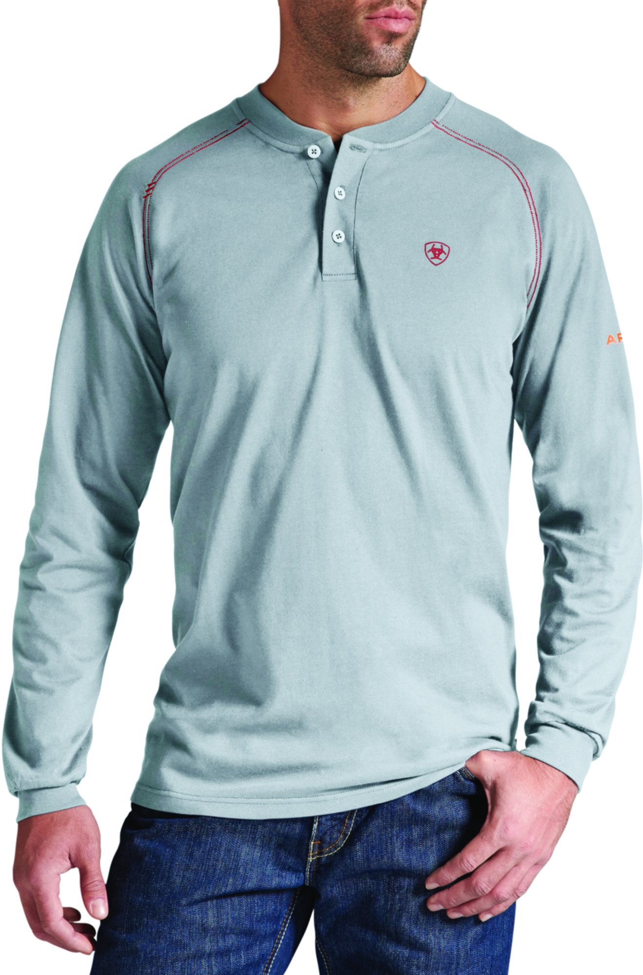 Топ Big & Tall FR Henley Ariat
