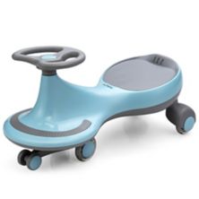 Wiggle Car Ride-on Toy with Flashing Wheels Slickblue