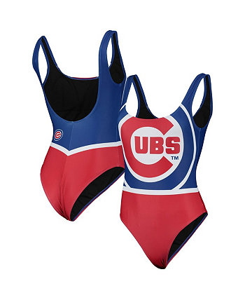 Женский цельный купальный костюм Royal Chicago Cubs Team FOCO