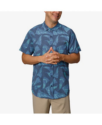 Мужская тканая рубашка Bersin с коротким рукавом Reef