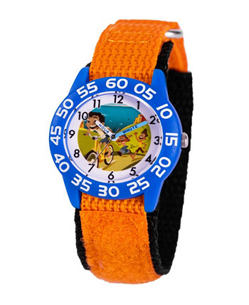 Часы Disney Luca Giulia для мальчиков с оранжевым нейлоновым ремешком, 32 мм Ewatchfactory
