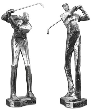 Металлические статуэтки для практики, набор из 2 шт. Uttermost