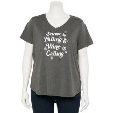 Plus Size Celebrate Together™ Holiday Graphic Tee Celebrate Together