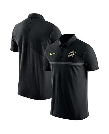 Мужская черная футболка-поло Nike Colorado Buffaloes Coaches Performance Nike