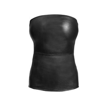 Cinematique Stretch Leather Bustier AS BY DF