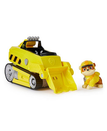 Jungle Pups, Rubble Rhino Vehicle, Toy Truck with Collectible Action Figure Paw Patrol