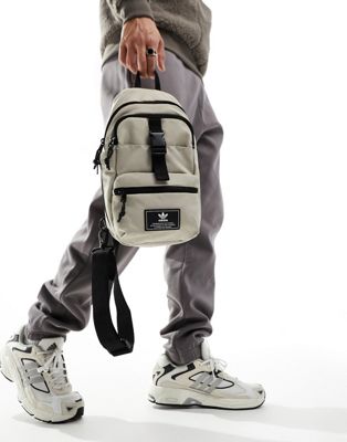 Бежевая сумка-слинг adidas Originals Utility 3.0 Adidas